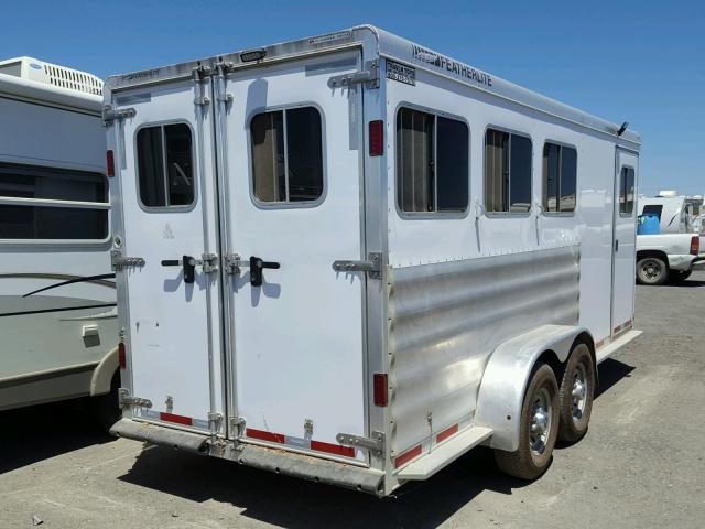 4FGA11821FC135602 - 2015 FEATHERLITE MFG INC TRAILER WHITE photo 6