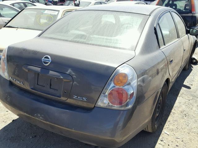 1N4AL11D14C194499 - 2004 NISSAN ALTIMA BAS GRAY photo 4