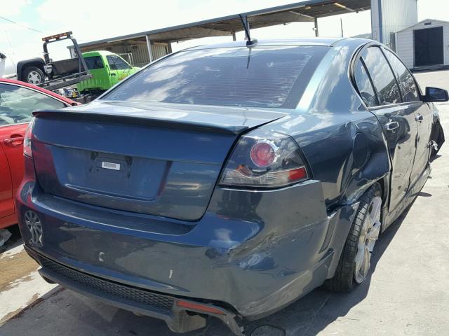 6G2EC57Y29L172135 - 2009 PONTIAC G8 GT BLUE photo 4