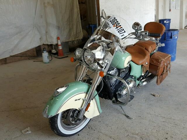 56KCCVAA0F3322776 - 2015 INDIAN MOTORCYCLE CO. CHIEF VINT TWO TONE photo 2