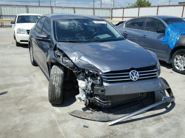 1VWAT7A3XEC030588 - 2014 VOLKSWAGEN PASSAT S GRAY photo 1