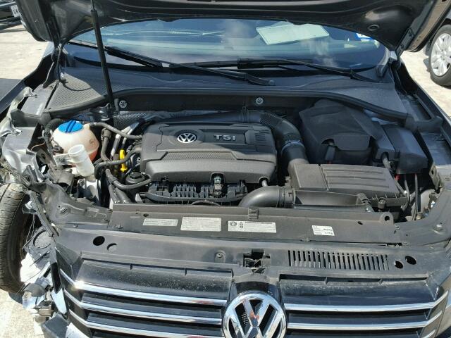 1VWAT7A3XEC030588 - 2014 VOLKSWAGEN PASSAT S GRAY photo 7