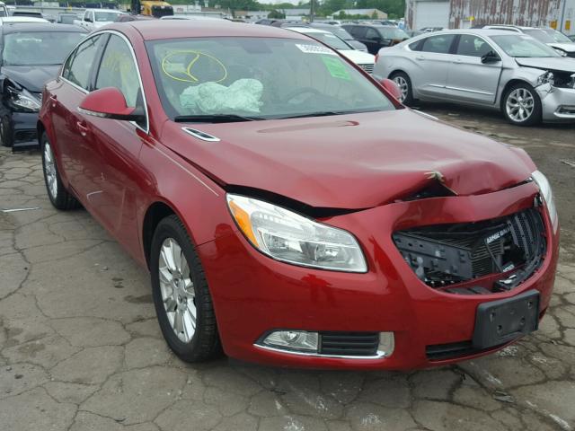 2G4GR5ER8D9154861 - 2013 BUICK REGAL RED photo 1