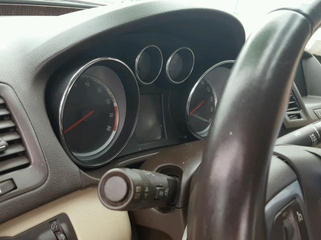 2G4GR5ER8D9154861 - 2013 BUICK REGAL RED photo 8