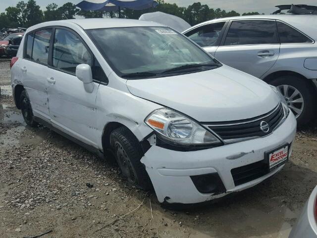 3N1BC1CP3CK275716 - 2012 NISSAN VERSA S WHITE photo 1