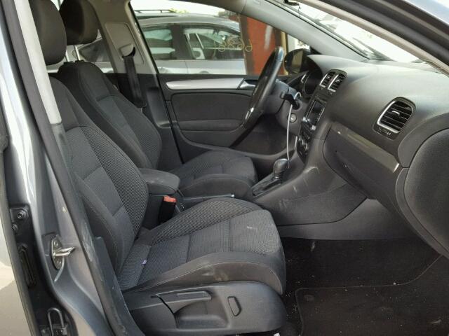 WVWDB7AJ2EW009346 - 2014 VOLKSWAGEN GOLF CHARCOAL photo 5