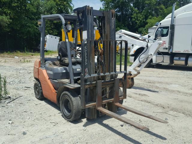 10292 - 2007 TOYOTA FORKLIFT ORANGE photo 1