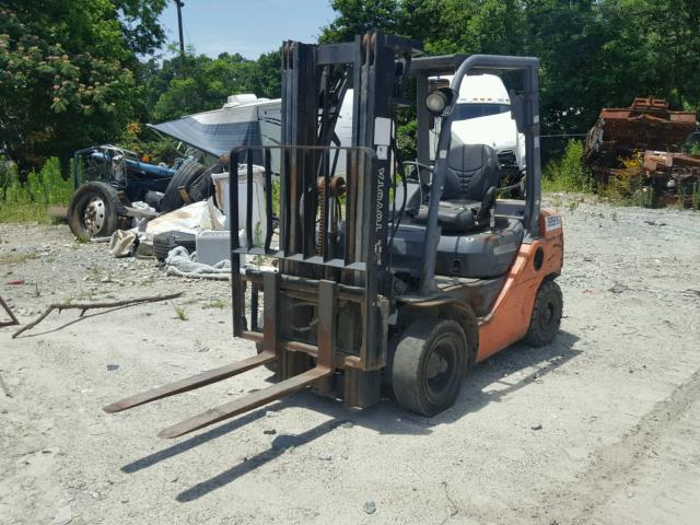 10292 - 2007 TOYOTA FORKLIFT ORANGE photo 2