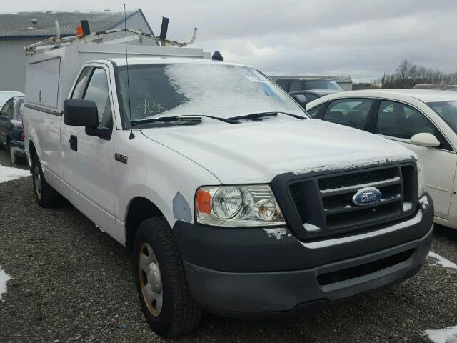 1FTRF12278KC10928 - 2008 FORD F150 WHITE photo 1