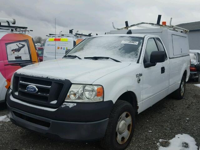 1FTRF12278KC10928 - 2008 FORD F150 WHITE photo 2