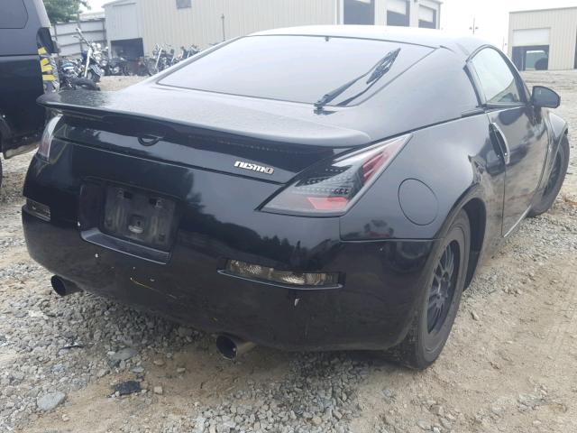 JN1AZ34E63T003587 - 2003 NISSAN 350Z COUPE BLACK photo 4