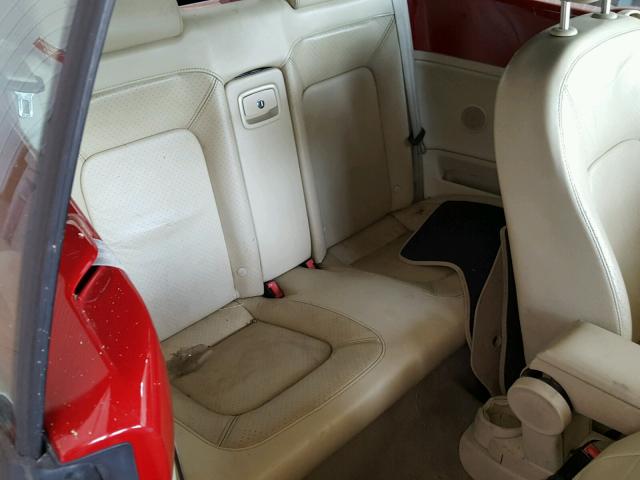 3VWSF31Y36M328948 - 2006 VOLKSWAGEN NEW BEETLE 红色 照片 6