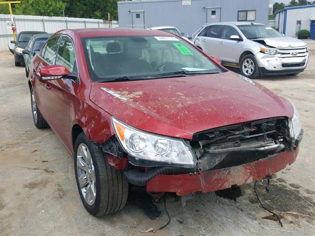 1G4GC5E37DF293626 - 2013 BUICK LACROSSE RED photo 1