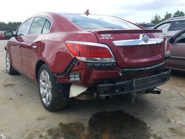 1G4GC5E37DF293626 - 2013 BUICK LACROSSE RED photo 3