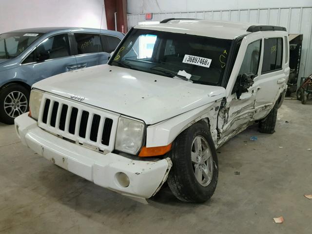 1J8HG48N16C219393 - 2006 JEEP COMMANDER თეთრი ფოტო 2