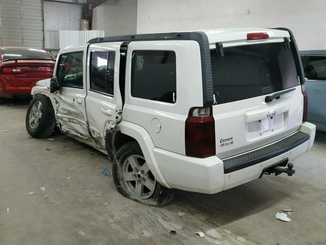 1J8HG48N16C219393 - 2006 JEEP COMMANDER თეთრი ფოტო 3