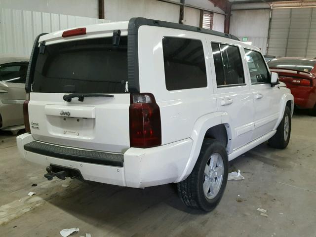 1J8HG48N16C219393 - 2006 JEEP COMMANDER თეთრი ფოტო 4