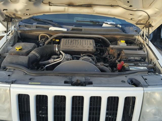 1J8HG48N16C219393 - 2006 JEEP COMMANDER თეთრი ფოტო 7