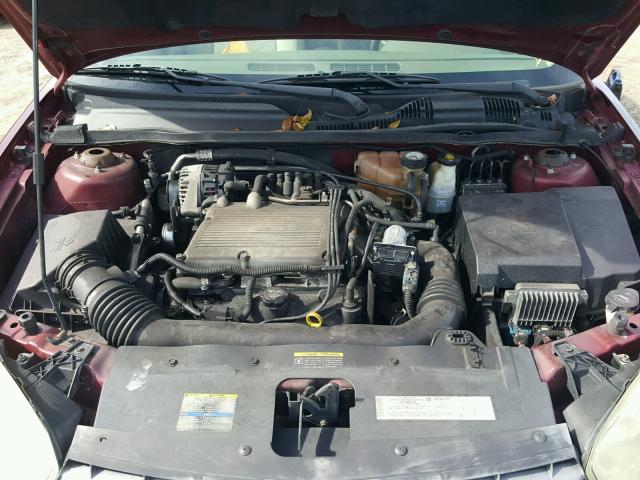 1G1ZT64844F168172 - 2004 CHEVROLET MALIBU MAX 勃艮第红 照片 7