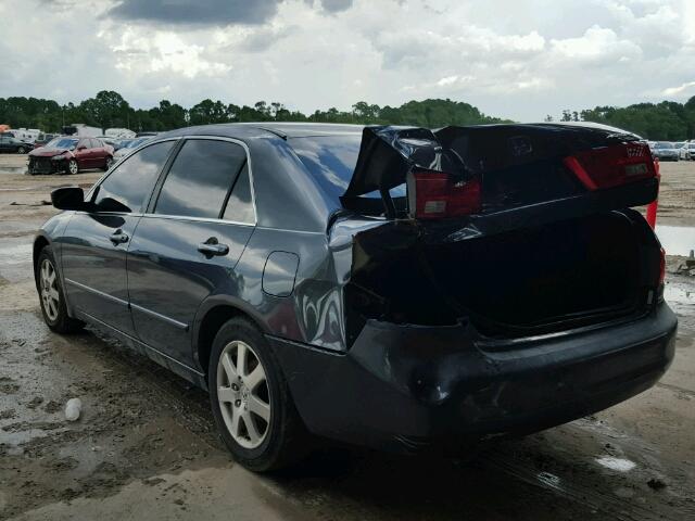 1HGCM66535A002061 - 2005 HONDA ACCORD EX CHARCOAL photo 3