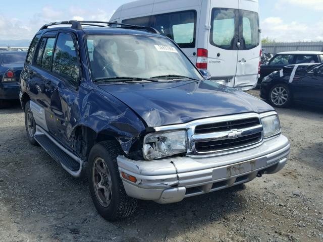 2CNBJ634016958664 - 2001 CHEVROLET TRACKER LT BLUE photo 1