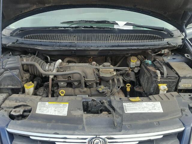 2C4GP54L65R530885 - 2005 CHRYSLER TOWN & COU BLUE photo 7