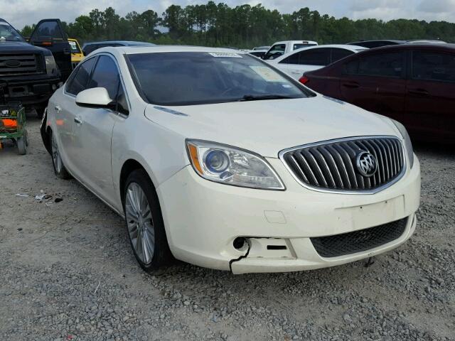 1G4PR5SK7D4180412 - 2013 BUICK VERANO CON WHITE photo 1