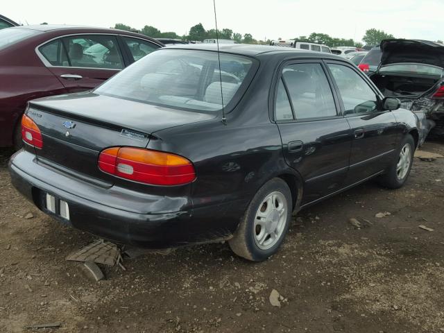 1Y1SK5486WZ412827 - 1998 CHEVROLET GEO PRIZM 黑色 照片 4