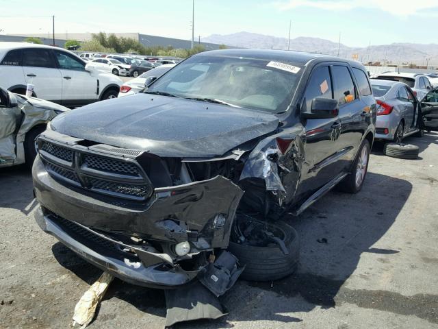 1D4RD3GG2BC687289 - 2011 DODGE DURANGO HE BLACK photo 2