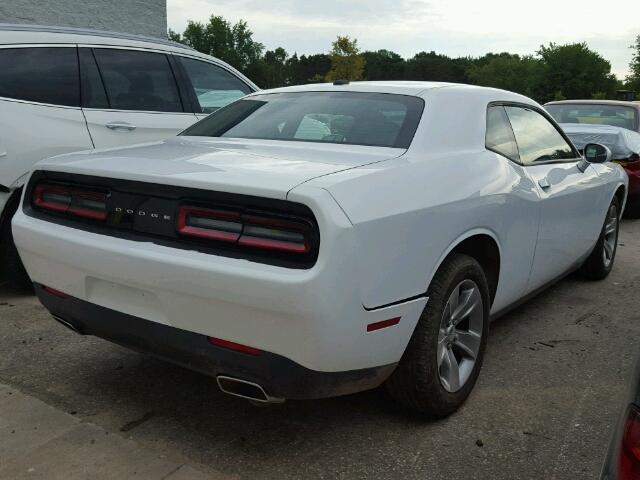 2C3CDZAG6HH604312 - 2017 DODGE CHALLENGER WHITE photo 4