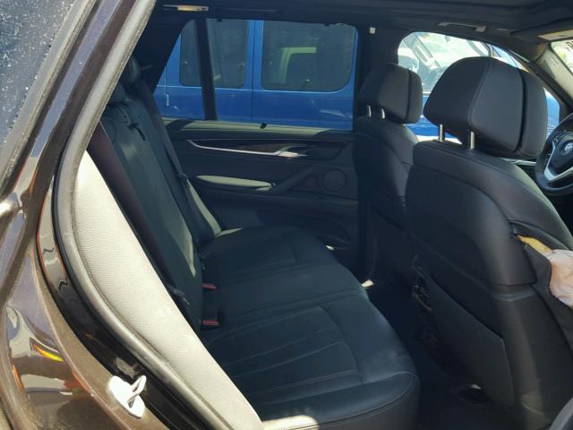 5UXKR6C37H0U13325 - 2017 BMW X5 XDRIVE5 BLACK photo 6