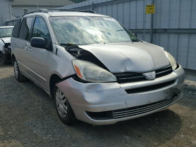 5TDZA23C55S382343 - 2005 TOYOTA SIENNA CE SILVER photo 1