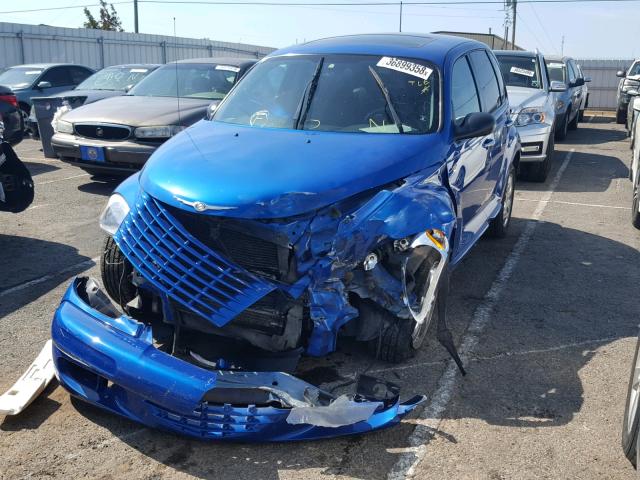 3C8FY68B43T544986 - 2003 CHRYSLER PT CRUISER BLUE photo 2