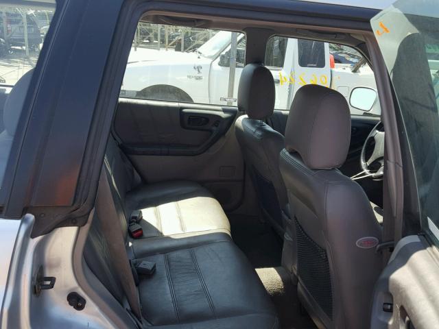JF1SF65642H704025 - 2002 SUBARU FORESTER S SILVER photo 6