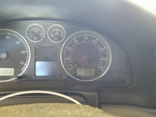 WVWTH63B42P077910 - 2002 VOLKSWAGEN PASSAT GLX 蓝色 照片 8