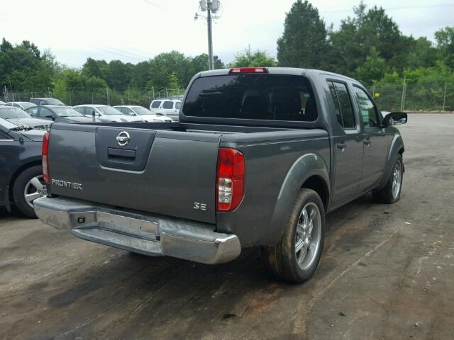 1N6AD07U87C409161 - 2007 NISSAN FRONTIER C BROWN photo 4