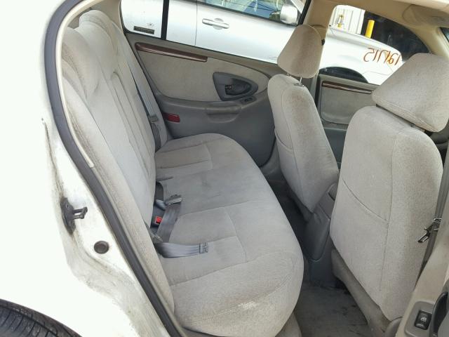 1G3NB52M8X6301569 - 1999 OLDSMOBILE CUTLASS GL WHITE photo 6