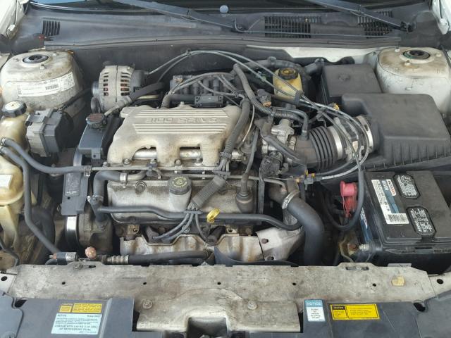 1G3NB52M8X6301569 - 1999 OLDSMOBILE CUTLASS GL WHITE photo 7