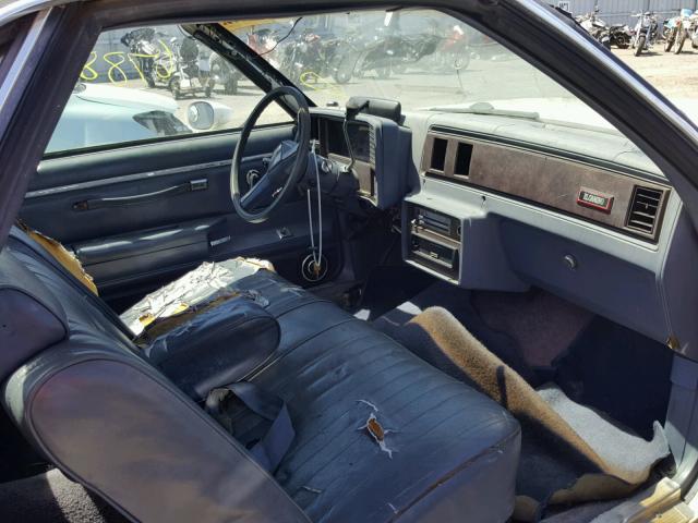 1GCCW80A0ER115977 - 1984 CHEVROLET EL CAMINO WHITE photo 5