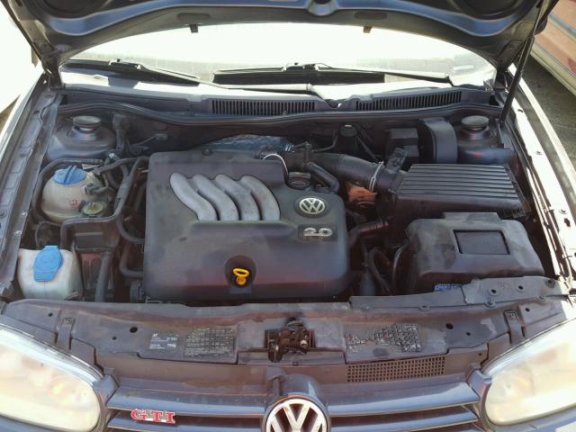 9BWGL61J154030050 - 2005 VOLKSWAGEN GOLF GLS GRAY photo 7