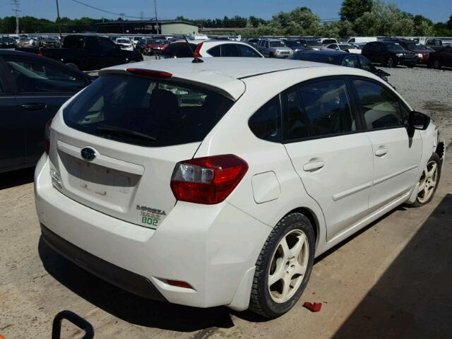 JF1GPAA63F8290673 - 2015 SUBARU IMPREZA BA WHITE photo 4