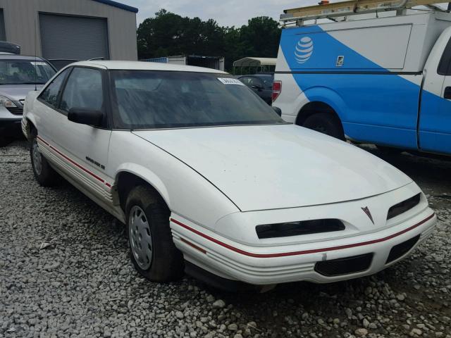 1G2WJ14T3NF219786 - 1992 PONTIAC GRAND PRIX WHITE photo 1
