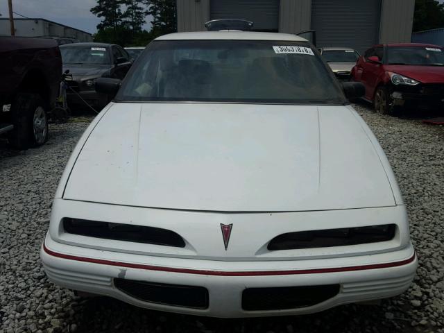 1G2WJ14T3NF219786 - 1992 PONTIAC GRAND PRIX WHITE photo 10