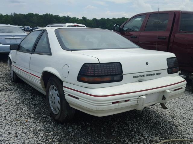 1G2WJ14T3NF219786 - 1992 PONTIAC GRAND PRIX WHITE photo 3