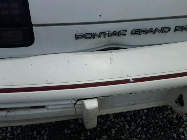 1G2WJ14T3NF219786 - 1992 PONTIAC GRAND PRIX WHITE photo 9