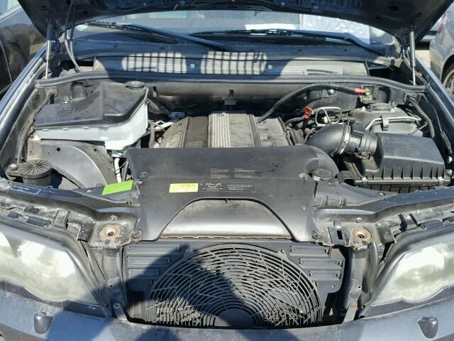 5UXFA53593LV89496 - 2003 BMW X5 3.0I GRAY photo 7