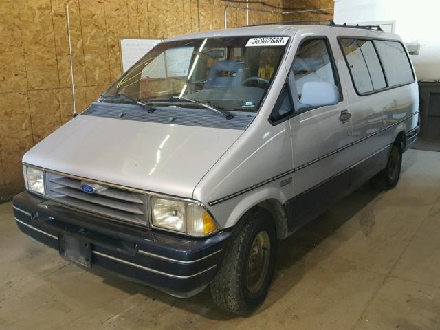 1FMDA41X2RZB15558 - 1994 FORD AEROSTAR SILVER photo 2