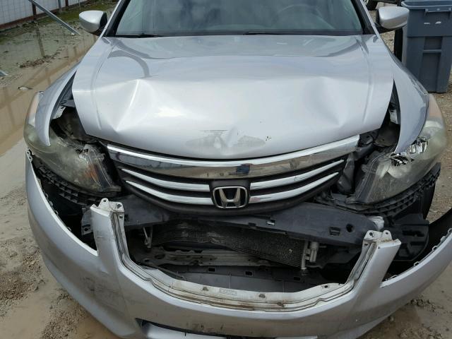 1HGCP2F81BA116517 - 2011 HONDA ACCORD EXL SILVER photo 7