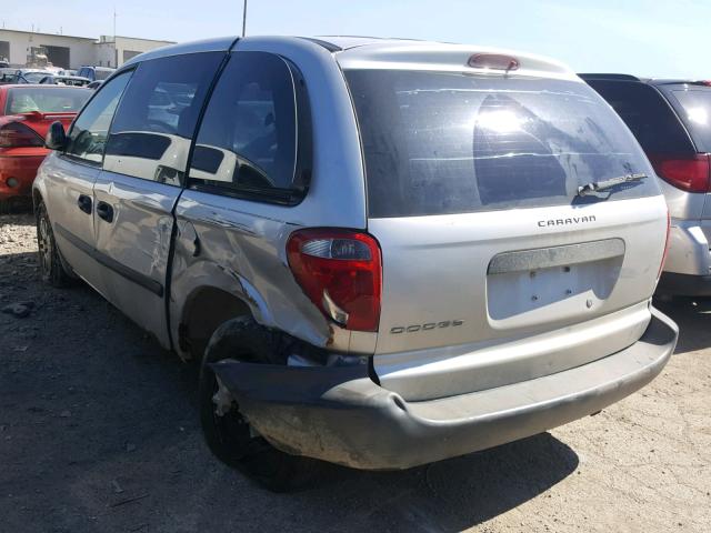 1D4GP25B86B730027 - 2006 DODGE CARAVAN SE SILVER photo 3