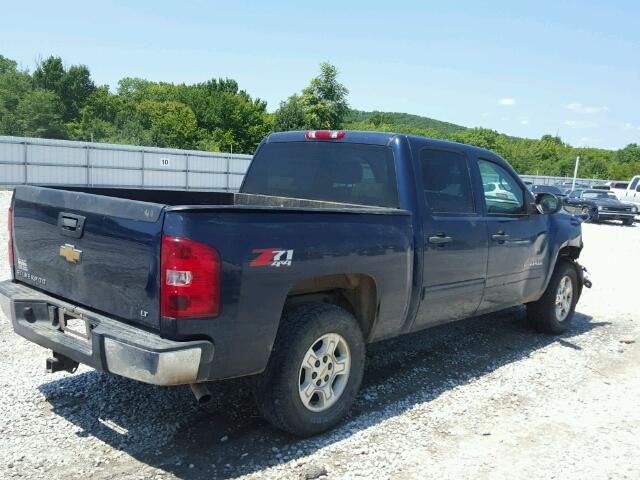 3GCEK23M29G286601 - 2009 CHEVROLET SILVERADO BLUE photo 4